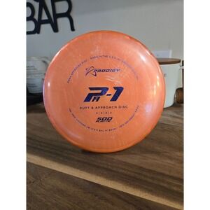 Prodigy PA1 Putt Approach Disc Golf Disc Orange 500 Plastic PDGA Approved 174g